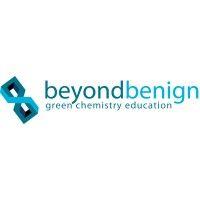 beyond benign—green chemistry for a sustainable future logo image