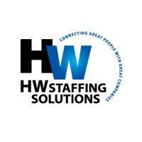 hw staffing solutions logo image