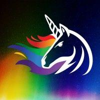 rainbow unicorn games logo image