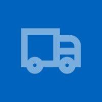 blue truck logistics logo image