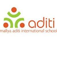 mallya aditi international school logo image