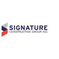 signature construction group, inc. logo image