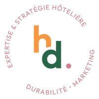 hd. | expertise et stratégie hôtelière. durabilité. marketing. logo image