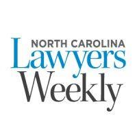 north carolina lawyers weekly logo image