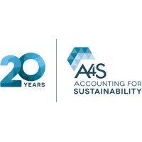 accounting for sustainability (a4s) logo image