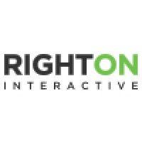 right on interactive logo image