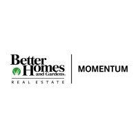 better homes and gardens real estate momentum logo image