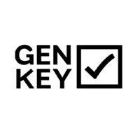 genkey - identity for all logo image