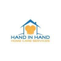 hand in hand home care services logo image