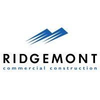 ridgemont commercial construction logo image