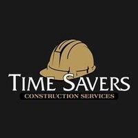 time savers construction services logo image