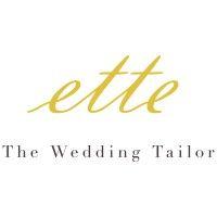 ette the wedding tailor logo image