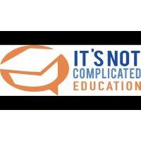 it's not complicated education, llc. (inc education) logo image