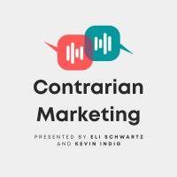 contrarian marketing logo image