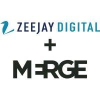 zee jay digital + merge logo image