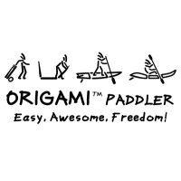 origami paddler logo image