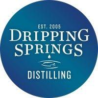 dripping springs distilling logo image