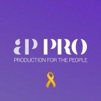 ap pro | productions for the people logo image