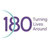 180 turning lives around logo image