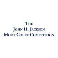 the john h. jackson moot court competition logo image