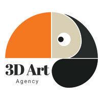 3d art agency logo image