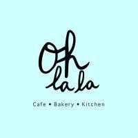 oh la la — cafe, bakery, kitchen logo image