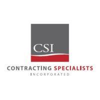 contracting specialists incorporated (csi) logo image