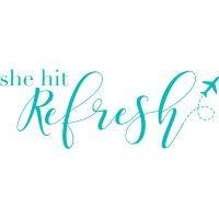 she hit refresh logo image