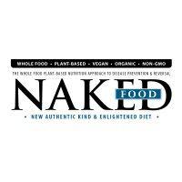 naked food magazine logo image