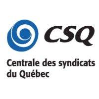 centrale des syndicats du québec logo image