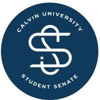 calvin university student senate logo image