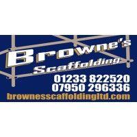 browne's scaffolding ltd logo image