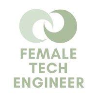 female tech engineer logo image