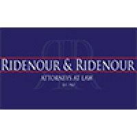 ridenour & ridenour law logo image