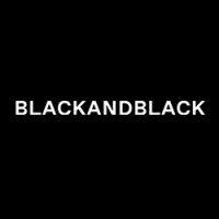 black & black logo image