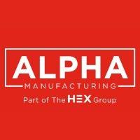 alpha manufacturing logo image