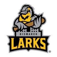 bismarck larks baseball club logo image