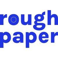 rough paper creative logo image