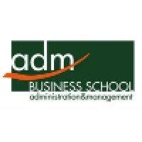 adm business school logo image