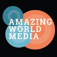 amazing world media logo image