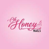 oh honey nails logo image