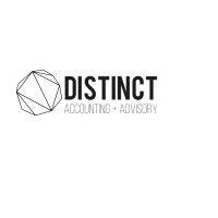 distinct accounting + advisory logo image