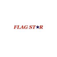 flag star football logo image