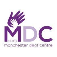 manchester deaf centre logo image