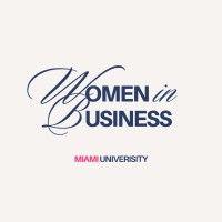 miami university women in business logo image