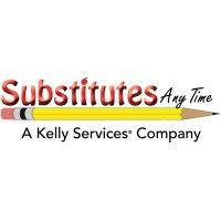 substitutes any time logo image