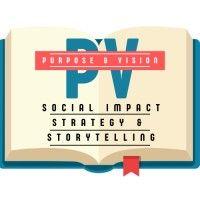 purpose & vision social impact strategy & storytelling consultancy logo image