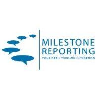 milestone | reporting company logo image