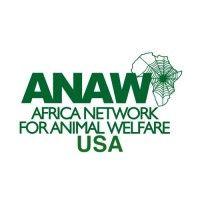 africa network for animal welfare-usa logo image