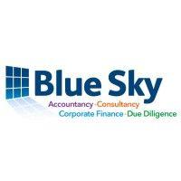 blue sky corporate finance logo image